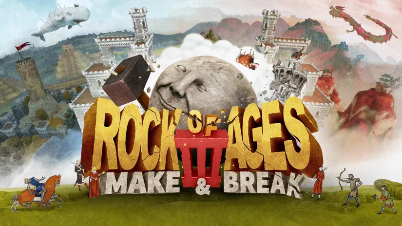 Rock of Ages 3 logo art