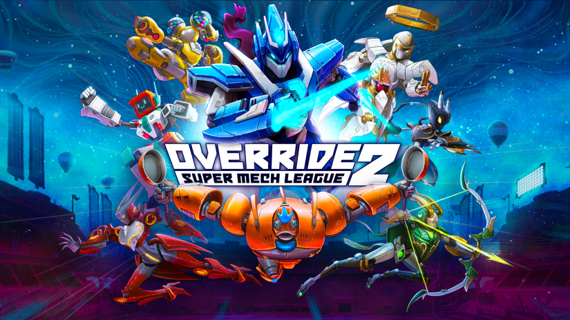 Override 2: Super Mech League Key Art
